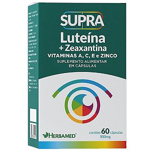 Supra Luteína + Zeaxantina 60Caps 500mg