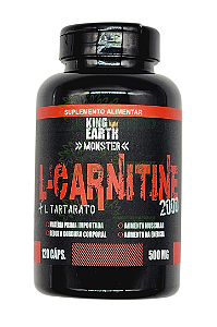 L-Carnitine 2000 - 120Caps 500mg - King Earth