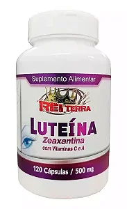 Luteína Zeaxantina com Vitamina C e A 120Caps 500mg