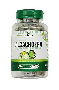 Alcachofra 60Caps 500mg - Biovitae