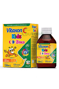 Vitaxon C Kids Vitamina C, D e Zinco 120ml - Airela