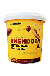 Pasta de Amendoin Integral 450g - Mandubim