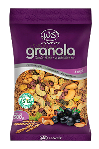 Granola + Açaí 500g - Ws Naturais