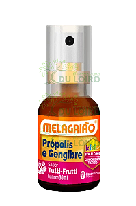 Própolis e Gengibre ( Sabor Tutti-Frutti ) KIDS - Melagrião