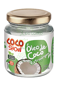Óleo de coco Extravirgem 200ml - Coco Show