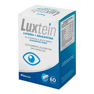 Luxtein ( Luteína + Zeaxantina, Vitaminas A, B2 e Zinco ) 60Caps
