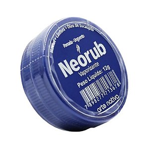 Neorub 12g - Pomada Unguento para Alívio Respiratório