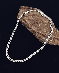 Pulseira Elo Grumet 2mm x 20cm - Prata 925