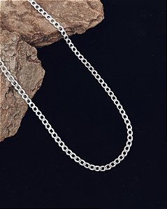 Corrente de Prata Grumet 70cm x 3mm (2)