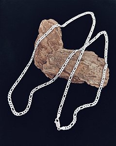 Corrente Piastrine 4mm 70cm - Prata 925