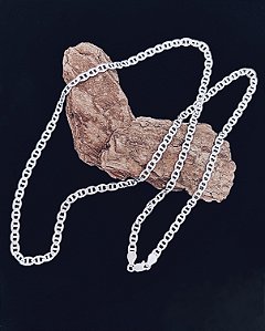 Corrente Piastrine 2mm 70cm - Prata 925