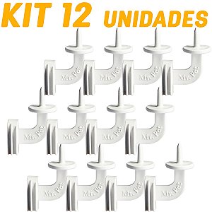 Kit Jogo 12 Porta Fruta Universal Para Gaiolas Pássaros Aves - Mr. Pet