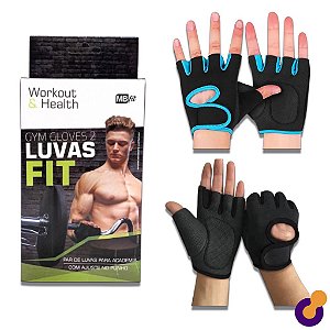 Luvas de Proteção Musculação Academia Neoprene Unissex MBFit