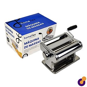 Máquina De Macarrão Cilindro Aço Inox Massa Caseira - Homeflex