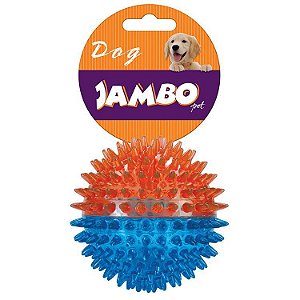 Brinquedo Bola Resistente TPR Cães Média - Jambo Pet