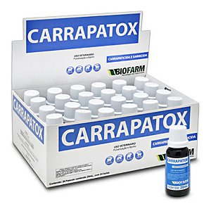 Carrapatox Para Pulverização Anti Sarna e Carrapatos - 20ml - Biofarm