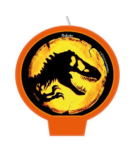 Vela Para Bolo Festa de Aniversário Jurassic Park Festcolor