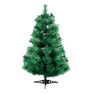 Árvore De Natal Pinheiro Tradicional Verde Com 35 Galhos Decoração Natalina - 60cm - Rio Master