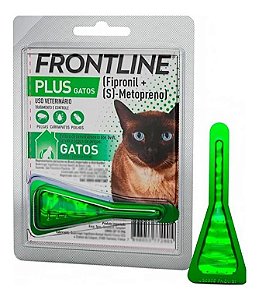 Frontline Plus Antipulgas E Carrapatos Para Gatos  - 0,5ml Remédio Medicamento Pipeta Aplicável