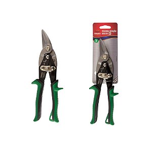 Tesoura Aviação Direita Para Corte de Chapas Metal Aço - 10 Polegadas - Corneta Ferramentas