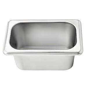 Cuba em Aço Inox Gastronômica 1/9 Para Servir Buffets Rechauds Self Service Restaurantes - Ke Home