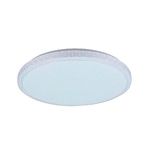 Plafon Led Harra Redondo 30W 3000K Branco | Nordecor 2416