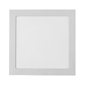 Painel de Embutir Led Eco Quadrado 6500K 24W 1900lm Policarbonato Branco | Stella STH9954Q/65