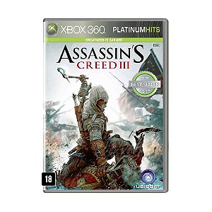 Jogo Assassin's Creed III (Platinum Hits) - Xbox 360