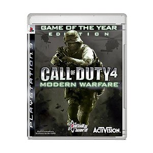 Jogo Call of Duty 4 Modern Warfare - PS3