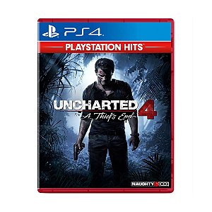 Uncharted 4 Thief's End Hits - Ps4 - Mídia Física