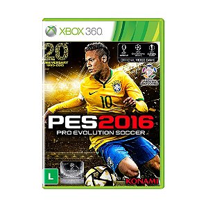 Jogo Pro Evolution Soccer 2016 (Capa Reimpressa) - Xbox 360