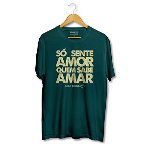 Camiseta Anka Brasil - Só Sente Amor (SALDÃO DE VERÃO)