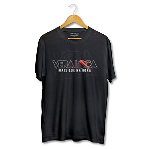 Camiseta Vera Loca - Tour Mais Que Na Hora (Frente)