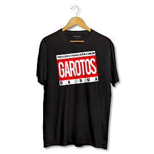 Camiseta Tributo Garotos da Rua - Com Justin & King Jim (SALDÃO DE VERÃO)