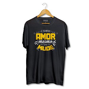 Camiseta Carlinhos Carneiro - Mesmo Que Mude