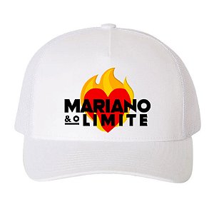 Boné Trucker Mariano & O Limite - Coração
