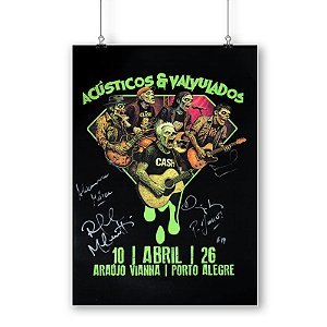 Pôster Acústicos & Valvulados - 35 Anos (AUTOGRAFADO & NUMERADO)