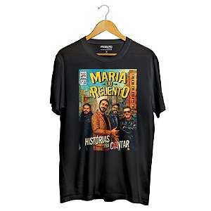 Camiseta Maria do Relento - Histórias Pra Cantar (LANÇAMENTO)