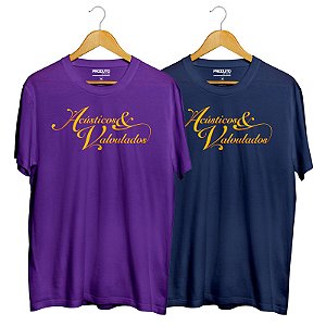 Camiseta Acústicos & Valvulados - Ao Vivo e a Cores (LANÇAMENTO)