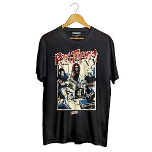 Camiseta Rosa Tattooada - Hard-Fi (LANÇAMENTO)