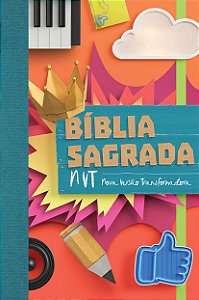 Bíblia NVT - Colagem (letra normal/brochura c/ orelhas)