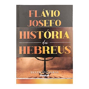 LIVRO BOX COM 3 LIVROS A HISTORIA DOS HEBREUS FLÁVIO JOSEFO - CAPA DURA