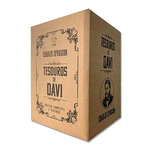 LIVRO BOX TESOUROS DE DAVI C/ 3 VOLUMES