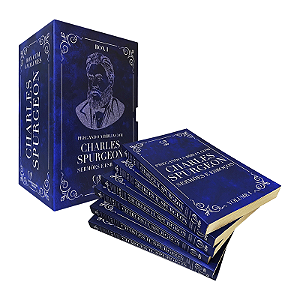 LIVRO BOX 1 PREGANDO A BÍBLIA COM CHARLES SPURGEON - 6 VOLUMES - BROCHURA