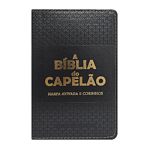 A BÍBLIA DO CAPELÃO ARC - C/ HARPA PRETA