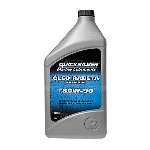 Óleo de Rabeta Mercury Quicksilver Sae 80w-90 1 Litro Premium