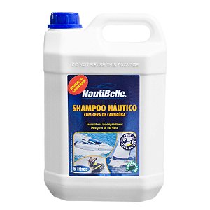 Shampoo Náutico C/ Cera De Carnaúba 5 Litros Até 40 Lavagens