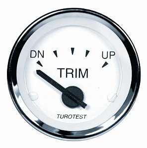 Relógio Indicador Altura De Trim P/ Motor Mercury - Turotest