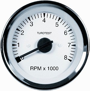 Contagiro Tacômetro 8000 Rpm 85mm Motor Popa Universal - 12v