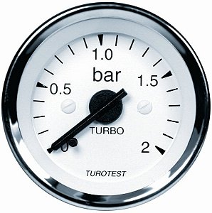 Manometro Indicador De Pressão Turbo 0-2 Bar